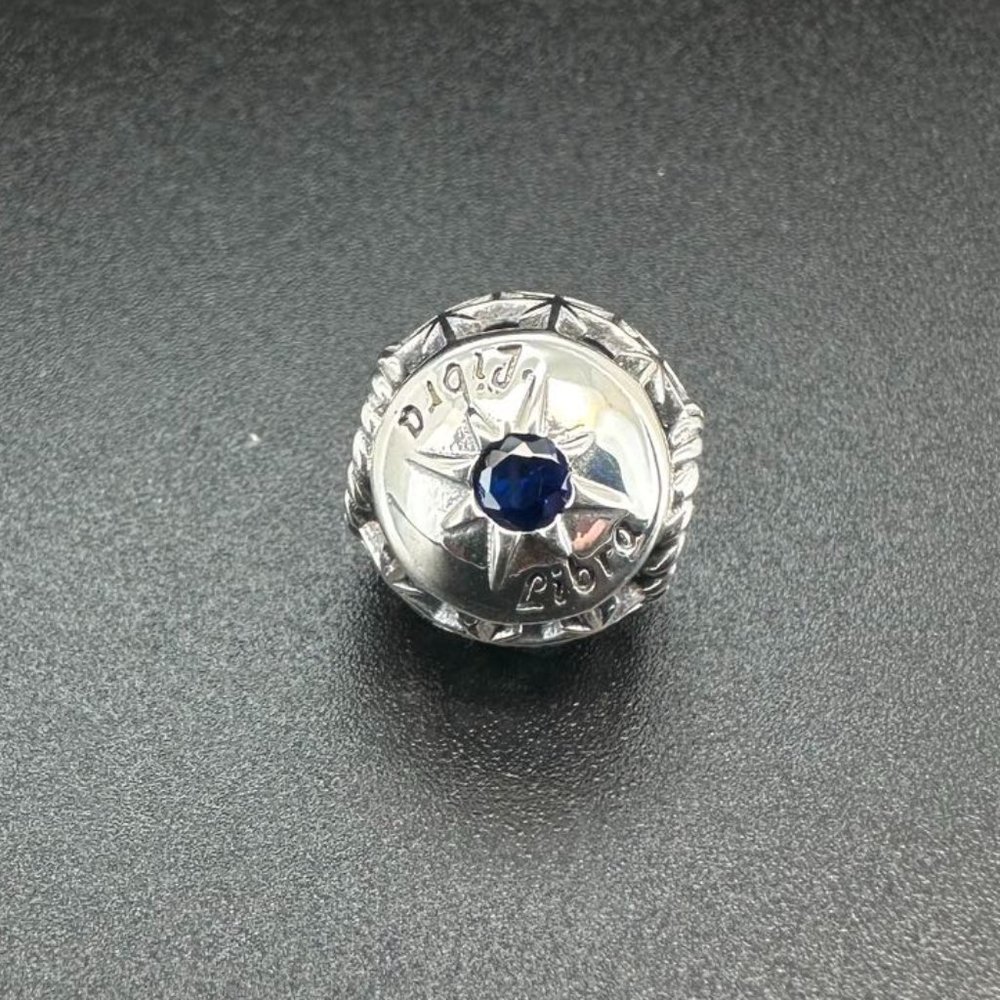 Libra 925 Stering Silver Charm (charm only)